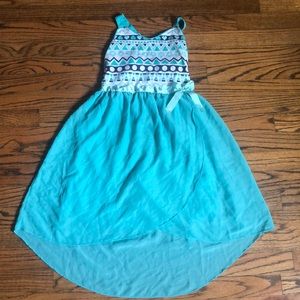 ❤️Adorable mint colored tank top dress size 10